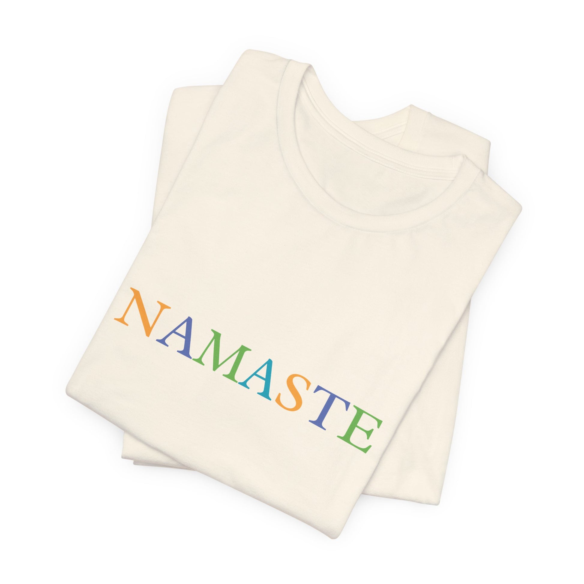 Tramunquiero NAMASTE Unisex T-Shirt mit Rundhalsausschnitt