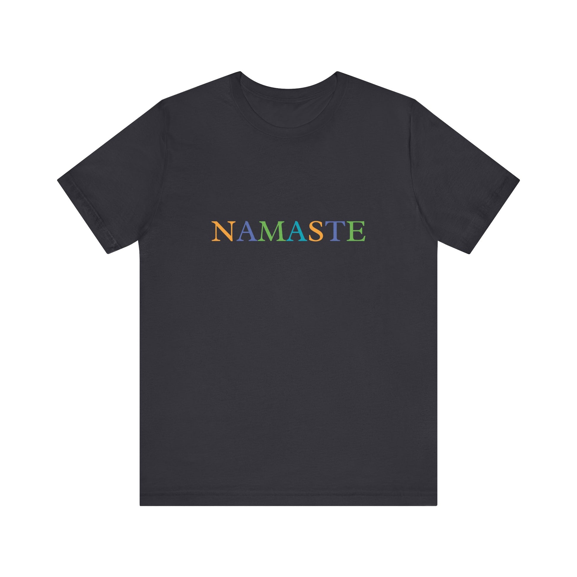 Tramunquiero NAMASTE Unisex T-Shirt mit Rundhalsausschnitt